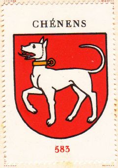 Wappen von/Blason de Chénens