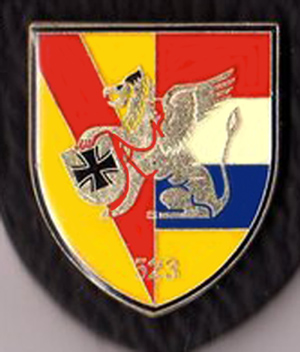 Coat of arms (crest) of the District Defence Command 523, German Army