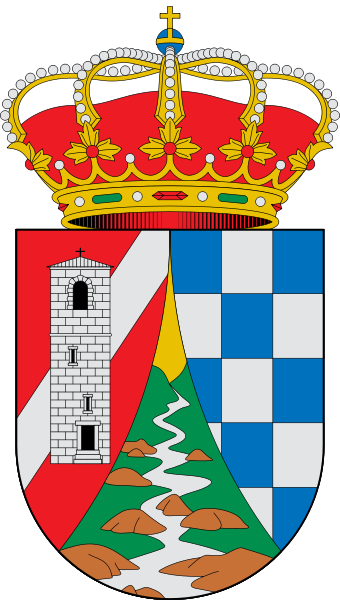Escudo de Gargantilla/Arms (crest) of Gargantilla