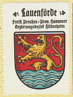 Wappen von Lauenförde/Coat of arms (crest) of Lauenförde