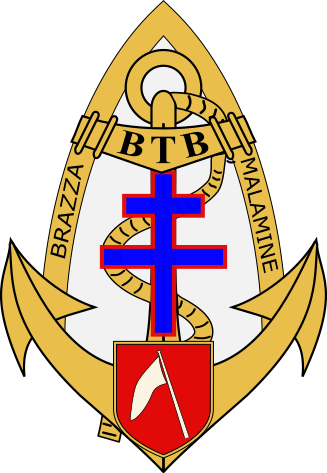 Blason de Brazzaville Rifle Battalion, French Army/Arms (crest) of Brazzaville Rifle Battalion, French Army