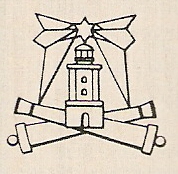 Arms of Hanko (Hangö) Coastal Artillery Battalion, Finnish Army