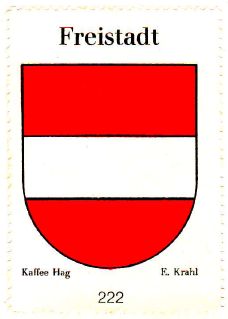 Wappen von Freistadt/Coat of arms (crest) of Freistadt