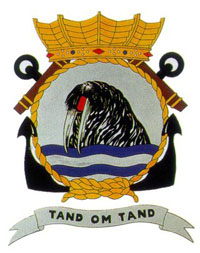 Coat of arms (crest) of the Zr.Ms. Walrus, Netherlands Navy