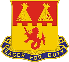 Arms of 157th Field Artillery Regiment, Colorado Army National Guard
