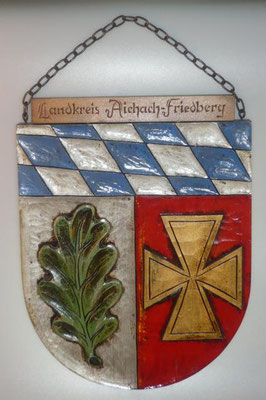 Wappen von Aichach-Friedberg/Coat of arms (crest) of Aichach-Friedberg