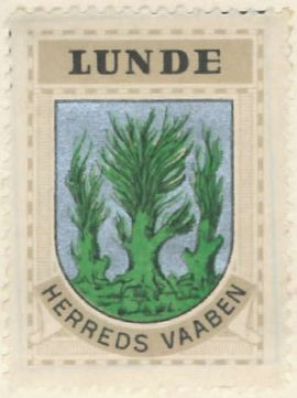 Coat of arms (crest) of Lunde Herred