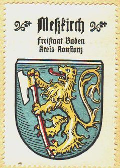 Wappen von Messkirch/Coat of arms (crest) of Messkirch