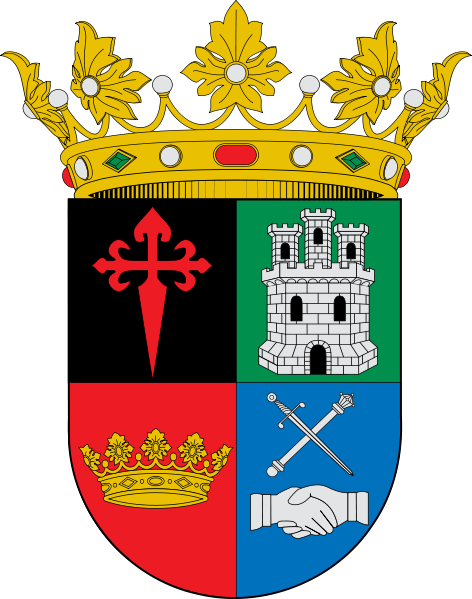 Escudo de armas de Pedro Muñoz (Coat of arms (crest) of Pedro Muñoz)