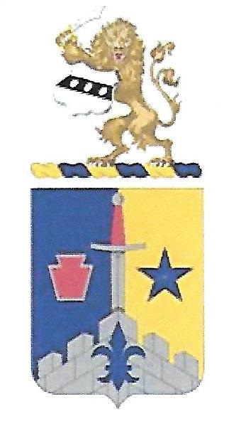 Coat of arms (crest) of Special Troops Battalion, 55th Brigade Combat Team, 28th Infantry Division, Pennsylvania Army National Guard