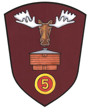 Arms of 5th Canadian Division Support Group, Canadian Army
