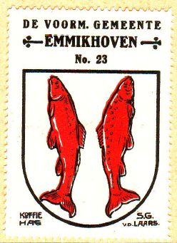 Wapen van Emmikhoven/Coat of arms (crest) of Emmikhoven