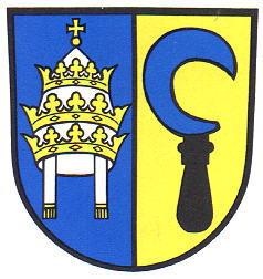 Wappen von Sankt Leon-Rot/Arms (crest) of Sankt Leon-Rot