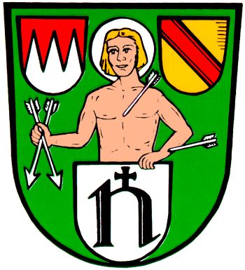 Wappen von Steinfeld (Unterfranken)/Arms (crest) of Steinfeld (Unterfranken)