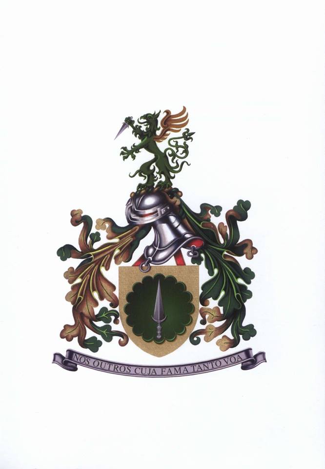 Coat of arms (crest) of the 1st Parachute Battalion, Portuguese Army