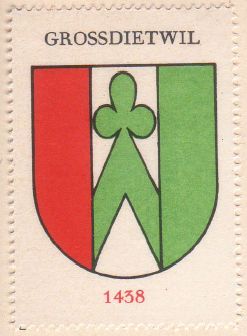 Wappen von/Blason de Grossdietwil