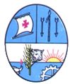 Escudo de Colón (Buenos Aires)/Arms (crest) of Colón (Buenos Aires)
