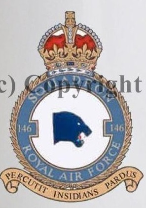 Coat of arms (crest) of the No 146 Squadron, Royal Air Force