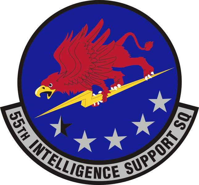 File:55th Intelligence Support Squadron, US Air Force.png