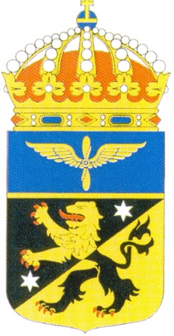 Arms of 7th Wing Skaraborg Wing, Swedish Air Force