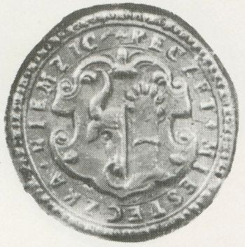 Seal (pečeť) of Němčice nad Hanou