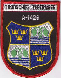 Coat of arms (crest) of the Support Ship Tegernsee, German Navy