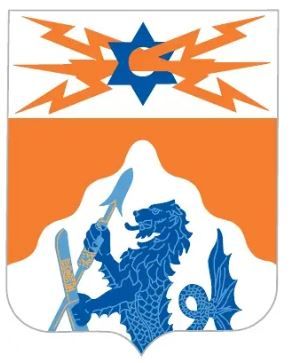 Coat of arms (crest) of 6th Signal Battalion, US Army