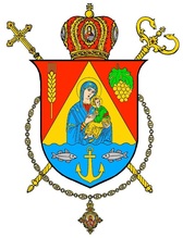 Arms (crest) of the Archepiscopal Exarchate of Odessa (Ukrainian Rite)