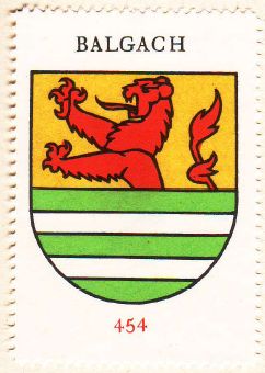 Wappen von/Blason de Balgach