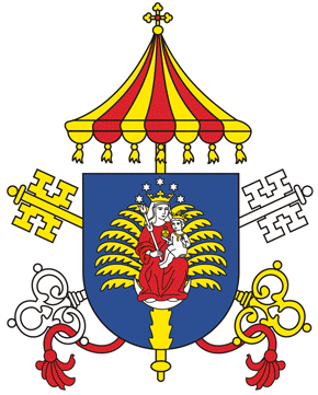 Arms (crest) of Basilica of the Nativity of the Virgin Mary, Marianka