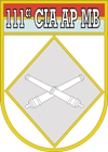 Coat of arms (crest) of the 111th Ordnance Support Company, Brazilian Army