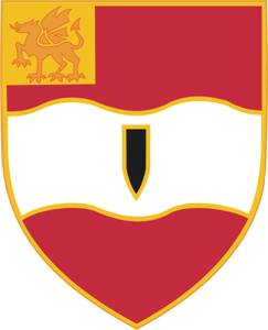 Coat of arms (crest) of 82nd Field Artillery Regiment, US Army