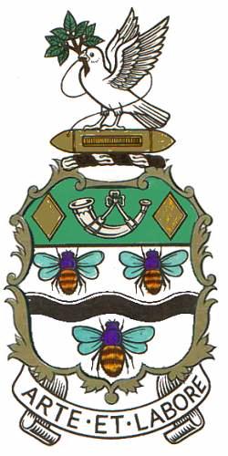 Arms (crest) of Blackburn with Darwen
