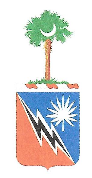 Coat of arms (crest) of 151st Signal Battalion, South Carolina Army National Guard