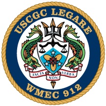 Coat of arms (crest) of the USCGC Legare (WMEC-912)
