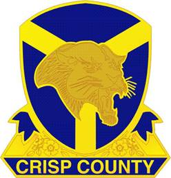 Arms of Crisp Country High School Junior Reserve Officer Training Corps, US Army