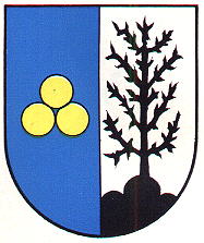 Wappen von Gamshurst / Arms of Gamshurst