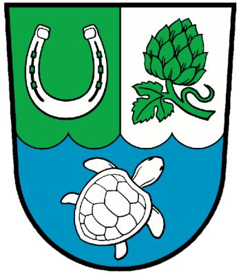 Wappen von Hoppegarten/Arms of Hoppegarten