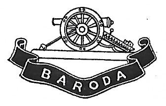 Coat of arms (crest) of the The Light Field Battery, Baroda
