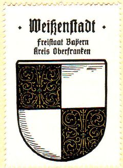 Wappen von Weissenstadt/Coat of arms (crest) of Weissenstadt