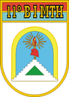 File:11th Mountain Infantry Battalion, Brazilian Army.gif - Heraldry of ...