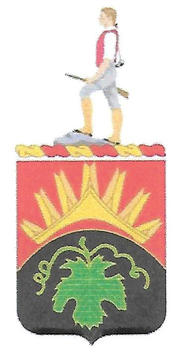 Arms of 389th Support Battalion, US Army