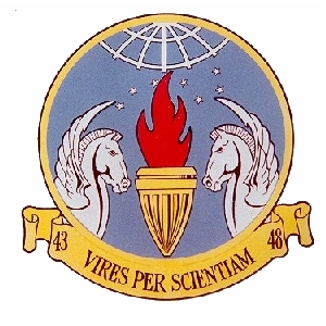 Coat of arms (crest) of the 4348th Combat Crew Training Squadron, US Air Force