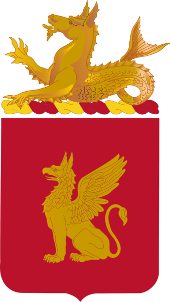 Coat of arms (crest) of the 91st Coast Artillery Regiment, US Army