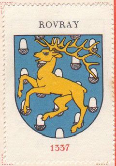 Wappen von/Blason de Rovray