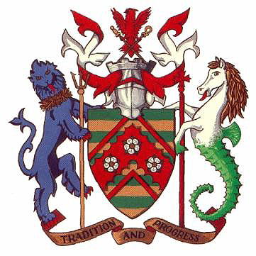 Arms (crest) of East Riding of Yorkshire
