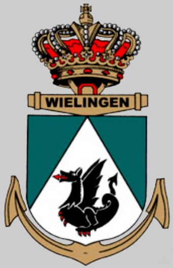 Coat of arms (crest) of the Frigate Wielingen (F910), Belgian Navy