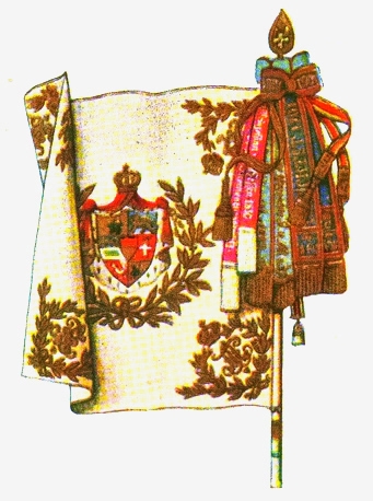 Coat of arms (crest) of Grand Ducal Mecklenburgian Grenadier Regiment No 89, Germany