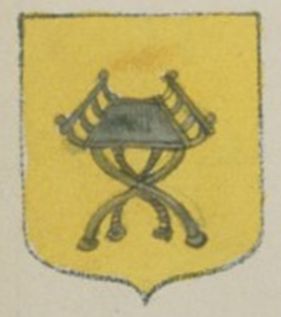 Coat of arms (crest) of Hatters and Dyers in Bayeux