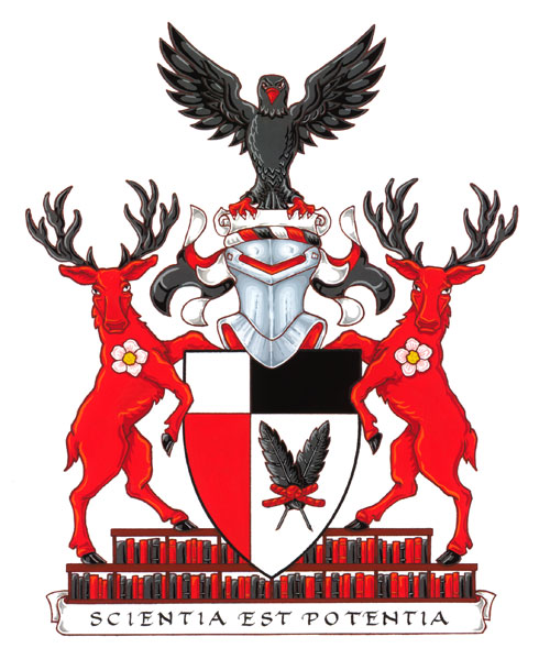 Arms of Penhold Crossing secondary school